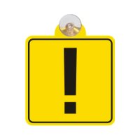 Знак на присоске Начинающий водитель