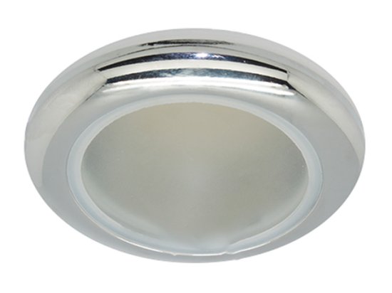 Светильник встраиваемый DE FRAN Fisheye IP44 GU5.3 хром