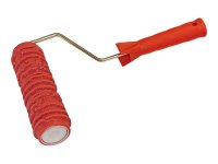 Валик с ручкой TOOLBERG фактурный дождь резина 180мм, арт.1413101