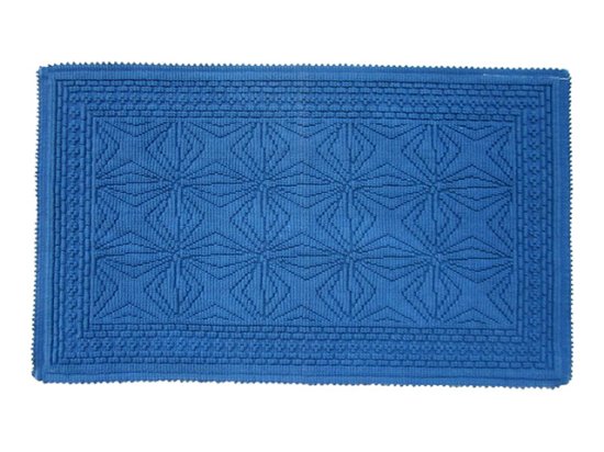 Коврик JACQUARD 530х850мм в ассортименте хлопок