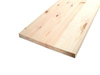Щит мебельный 28х400х1000 массив сосна, сорт В