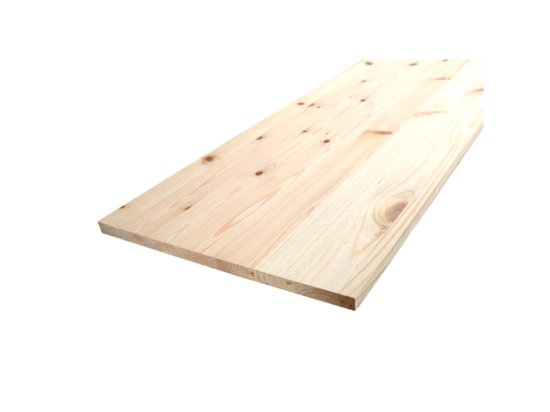 Щит мебельный 18х400х1000 массив сосна, сорт В