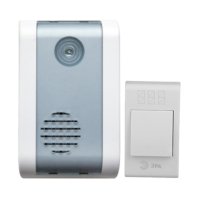 Звонок ЭРА беспроводной до 100м IP20 32 мелодий 2хАА белый