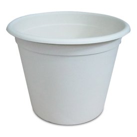 Горшок 46л d50см h41см слоновая кость пластик