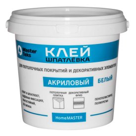 Клей-шпатлевка MASTERTEKS акриловый 1,7кг белый, арт.9752924