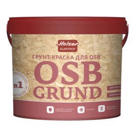 Грунт-краска HOLZER OSB Grund 15кг белая, арт.82823