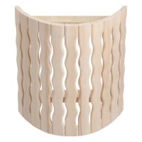 Абажур д/светильника угловой Волна 27х10,5х30,5см липа