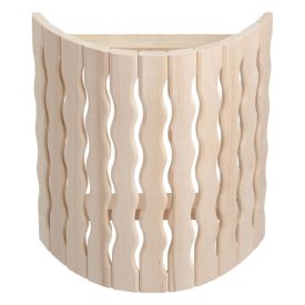 Абажур д/светильника угловой Волна 27х10,5х30,5см липа