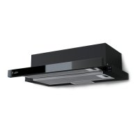 Вытяжка встраиваемая LEX HUBBLE G 500 BLACK 50см 650куб черн.