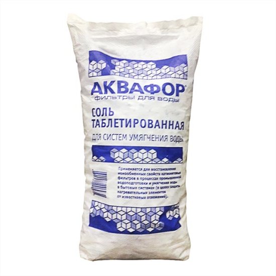 Соль таблетированная АКВАФОР 25кг