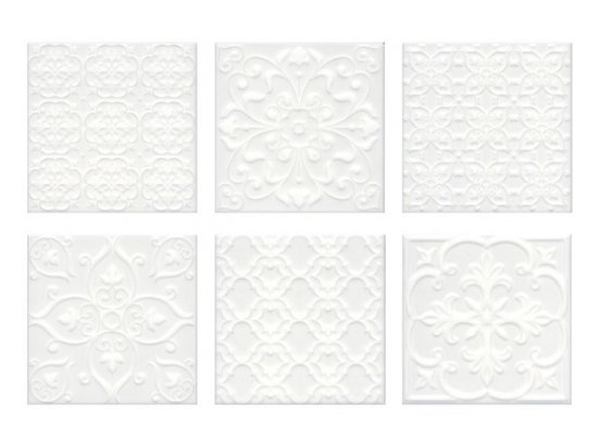 Плитка настенная KERAMA MARAZZI СУРРЕЙ 20х20 белый