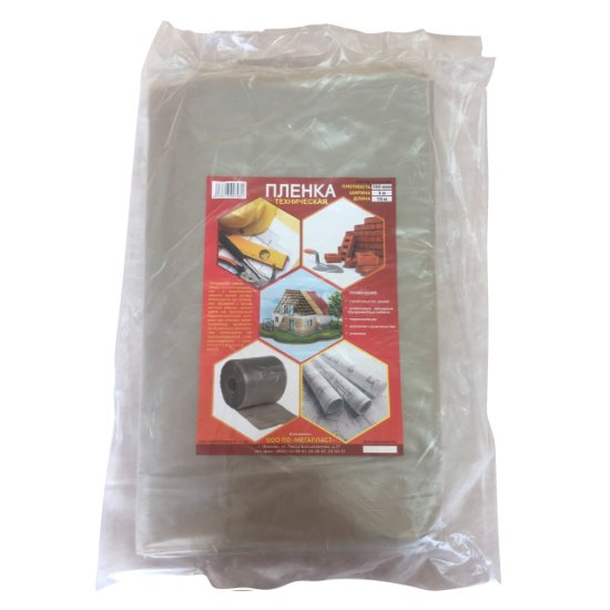 Пленка техническая 100мкм рукав 1,5м 3х10м полиэтилен