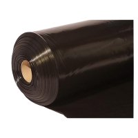 Пленка черная 200мкм рукав 1,5м 3х10м полиэтилен