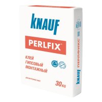 Клей монтажный гипсовый для ГКЛ, ПГП KNAUF Perlfix 30кг