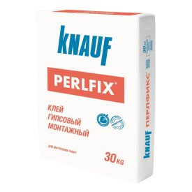 Клей монтажный гипсовый для ГКЛ, ПГП KNAUF Perlfix 30кг
