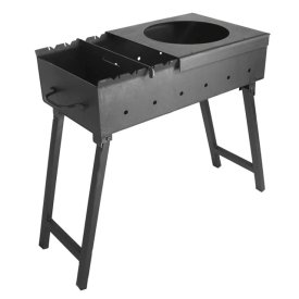 Подставка под казан для мангала 35х34см d25см сталь 3мм