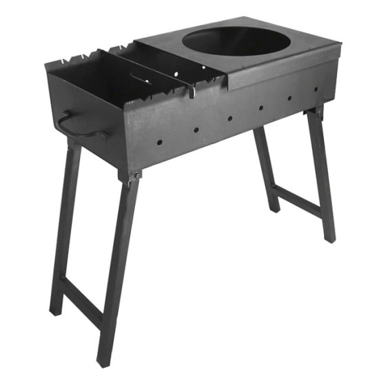 Подставка под казан для мангала 35х34см d25см сталь 3мм