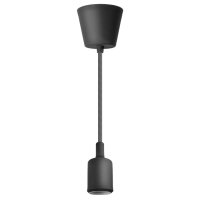 Подвес  Navigator 61 523 NIL-SF02-008-E27 60Вт 1м пластик черный