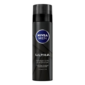 Гель для бритья NIVEA Черный Ultra 200мл