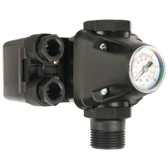 Реле давления с манометром UNIPUMP РМ/5-3W