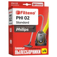 Пылесборники FILTERO PHI 02 Standard (4)