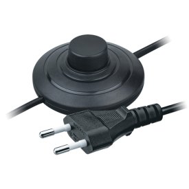Кабель для торшера NAVIGATOR 2x0,5 1,7 м 2 А с выключателем черный