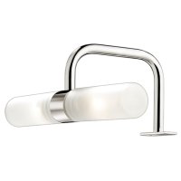 Подсветка для ванной комнаты ODEON LIGHT Izar с креплением на зеркало G9 2х40Вт IP44 белый хром