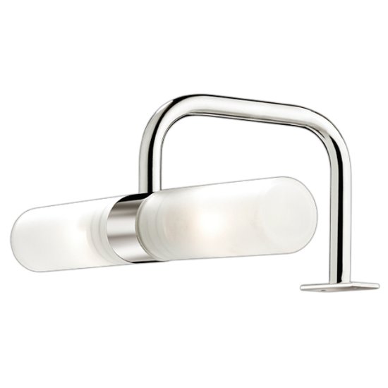 Подсветка для ванной комнаты ODEON LIGHT Izar с креплением на зеркало G9 2х40Вт IP44 белый хром