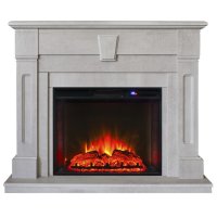 Каминокомплект REALFLAME KELLIE tree 25,5/26 WT+SPARTA 25,5 серый
