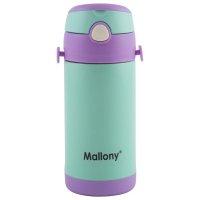 Термос MALLONY Carino 0,3л нерж.сталь, пластик, силикон