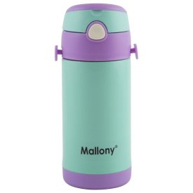 Термос MALLONY Carino 0,3л нерж.сталь, пластик, силикон