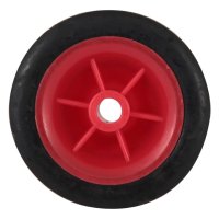 Колесо для тележки 65мм пластиковое резина