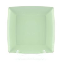 Тарелка 19см десертная квадратная пластик