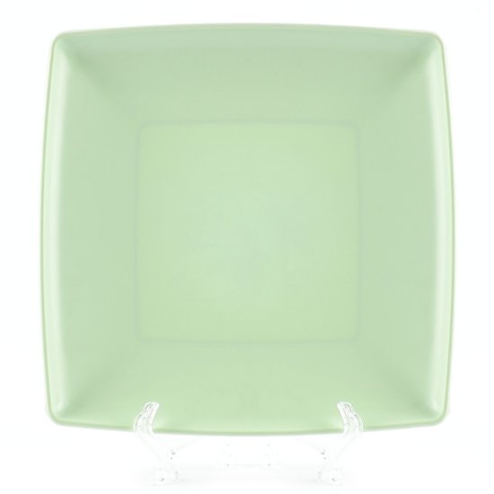 Тарелка 23,5см обеденная квадратная пластик