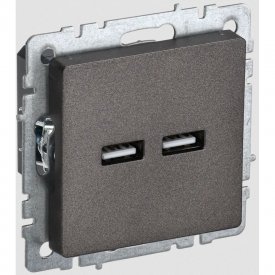 Розетка usb IEK Brite