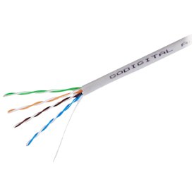Кабель UTP 4  cat5е GODIGITAL Cu одножильный не экранированный 25м