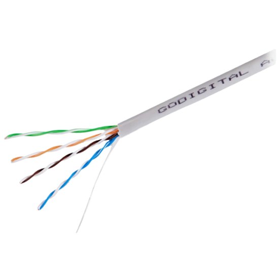 Кабель UTP 4  cat5е GODIGITAL Cu одножильный не экранированный 25м