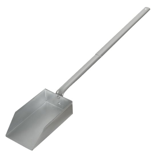 Совок каминный 53х8,5х8,5см сталь оцинкованная