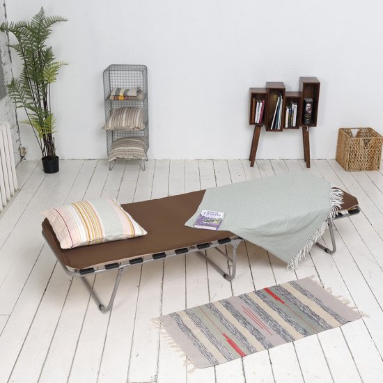 Раскладушка на ламелях с матрасом Fadofu Паркус Плюс 0,69х1,96 м