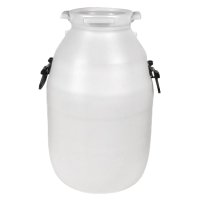 Бидон 51л пластик с резьбовой крышкой и ручками