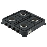 Плитка газовая HOMESTAR HS-1204 4 конфорки черная