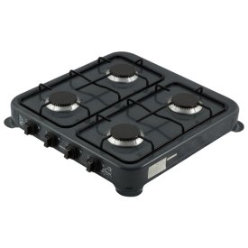 Плитка газовая HOMESTAR HS-1204 4 конфорки черная