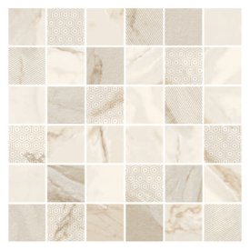 Мозаика настенная KERLIFE CALACATTA GOLD 30x30 бежевая