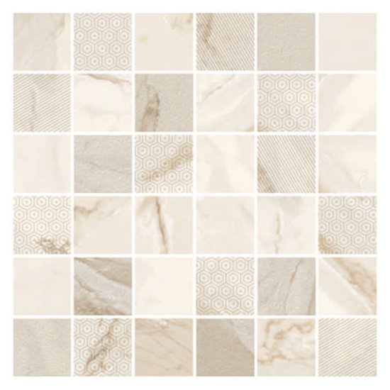 Мозаика настенная KERLIFE CALACATTA GOLD 30x30 бежевая