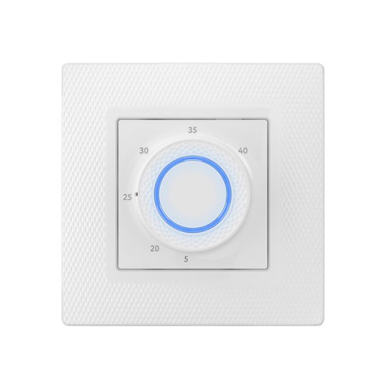 Терморегулятор электронный ТЕПЛОЛЮКС LumiSmart 25 белый IP31