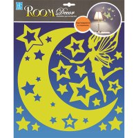 Наклейка ROOMDECOR Ночная фея 30,5х30,5см, арт.RDA 8303