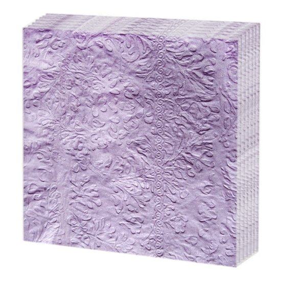 Салфетки GOLD DECOR Розовый 3-слойные 33х33см 20шт