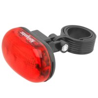 Фонарь велосипедный NAVIGATOR 1Вт 3LED 2AAA сигнальный красный/черный
