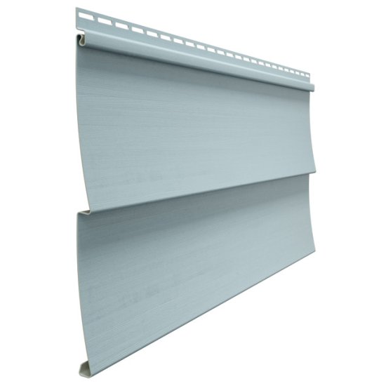 Сайдинг DOCKE Standard D5C Елочка 3000х256мм голубика
