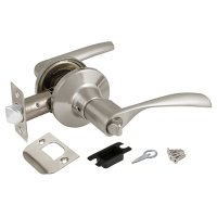Ручка-защелка AJAX Knob 6010 SN-B матовый никель фиксатор